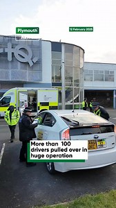 127K views · 784 reactions | 100+ drivers pulled over in HUGE crackdown #news #police | Plymouth Plus | Facebook