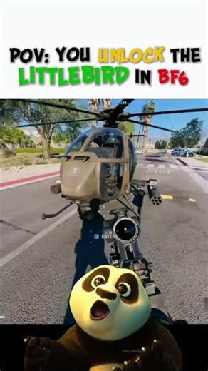 POV You Finally Unlock the Little Bird in BF6 🚁 #battlefield6 #bf6