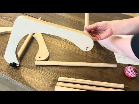 Adjustable Embroidery Table Stand with 2 Sizes Rods Review!