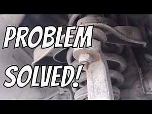 2007 Hyundai Sonata squeaking noise from front end - upper control arms