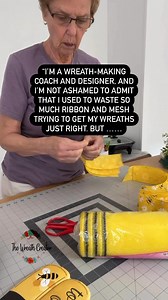 126K views · 823 reactions | “I’m a wreath-making coach and designer, and I’m not ashamed to admit that I used to waste so much ribbon and mesh trying to get my wreaths just right. But after mastering the right techniques, I’ve learned how to create beautiful, full wreaths without the frustration—and now I teach others to do the same!” | The Wreath Creator | Facebook