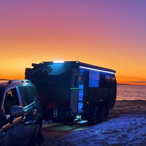 367 reactions · 23 shares | Get ahead of the pack and explore where others dare not go, in comfort and style. Bruder's new Stealth Edition off-road adventure trailers are a rare breed that few will call their own. Cloaked in sleek black and upgraded to the max with the most advanced technology and luxurious interiors, their numbers are few, claim yours now before they disappear. | Bruder X | Facebook