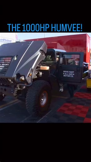 9.9K views · 37 reactions | Meet The 1,015 HORSEPOWER Humvee! Brendan Schaub Built a BEAST! Hosting SEMA 2025 gave me the opportunity to hang out with some amazing people… Including @brendanschaub who started up his 1,000HP @blueprint_engines 1995 Humvee! What a beast! The countdown is on to @semashow 2026! #humvee #restomod #hummer #semabuild | JC Fernandez | Facebook