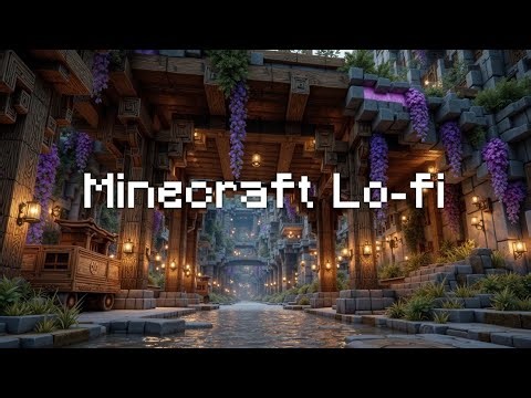 Minecraft Soundtrack Relaxing Canal Vibes | Peaceful Lo-Fi Music for Building