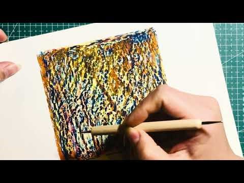 Satisfying Abstract Art Process (Pastel Texture)