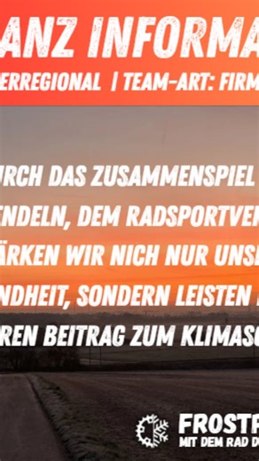 Frostpendeln on Instagram: "#frostpendeln #teamvorstellung - heute: Finanz Informatik! ❄️ Das Team Finanz Informatik ist ein überregionales Firmenteam und für den diesjährigen Start sehr, wirklich sehr erfolgreich.🤩 ❄️ Was die über 100 Teammitglieder zum Frostpendeln bewogen hat, lest ihr in der Story: https://frostpendeln.de/teamvorstellung-finanz-informatik/ ❄️ #radelnimwinter​ #winterradeln​ #pendelnmitdemrad​ radpendeln​ bike2work​ fahrradliebe​ verkehrswende​ fahrradwinter​ winterabenteuer