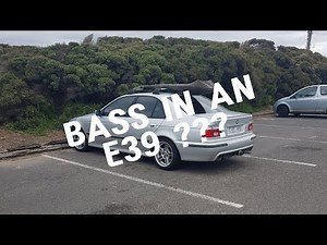 BMW E39 - 6 x 9 Speaker Install - Getting more bass without a subwoofer!!