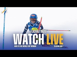 LIVE | Flachau (AUT) - W - Slalom Run 1 - Audi FIS Ski World Cupù