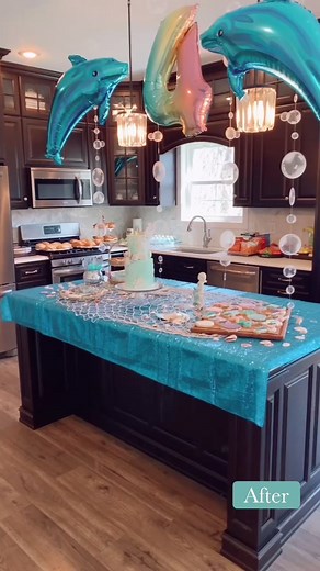 Mermaid Birthday Party Setup Ideas