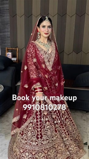 Flawless Bridal Makeup for Indian Bride 💍✨ | Long-Lasting Wedding Look