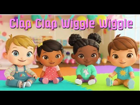Clap, Clap, Wiggle, Wiggle! Fun Toddler Dance & Movement Song