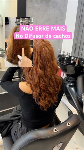 Como usar difusor de cachos #cuidadocomcabelo #hair #cabeloslindo
