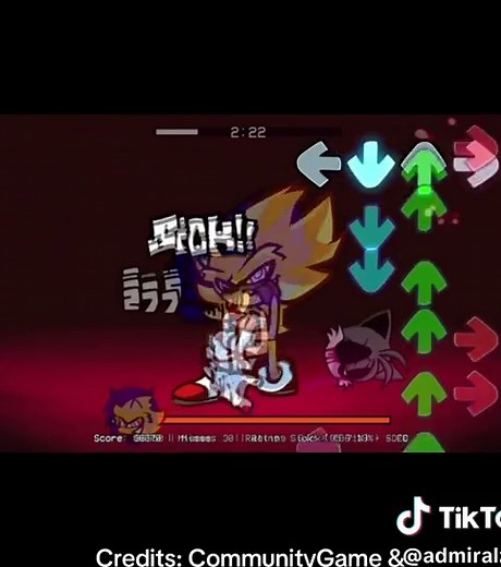 Chaos Nightmare: Phantasm Fleetway & Sonic.exe FNF Mod
