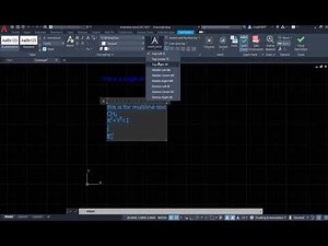 AutoCAD 2021 Tutorial: how to use [text tool] and change the styles of the text?