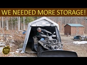 VEVOR 8X14 Portable Outdoor Storage Shed