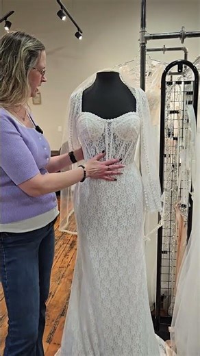 Romantic Lace Wedding Dress | Meet the Juliet Gown