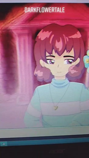 #undertale #андертейл #darkflowertale #undertaleau #animation #chara #frisk #flowey