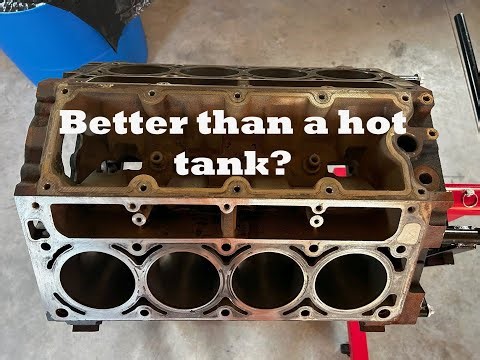 Can you clean an engine block at home?