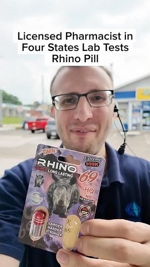 Lab Testing a Rhino Pill
