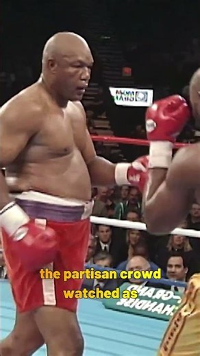 Foreman vs Moorer: The Most Impossible Comeback in Boxing History! 🔥🥊 #boxing #fightnight