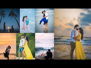 Beach Couple Poses Ideas | Girlfriend-Boyfriend Sunset Photoshoot Ideas On Beach