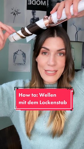 Wellen mit dem Lockenstab: Ein einfaches Haar-Tutorial