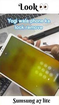 samsung galaxy tab A7 lite lock+frp remove