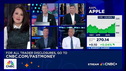 Fast Money: DAL, ROKU, AAPL, GPCR