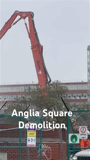 Anglia Square Demolition #norfolktourism #travel #norwich #angliasquare #demolitionvideo #norfolk