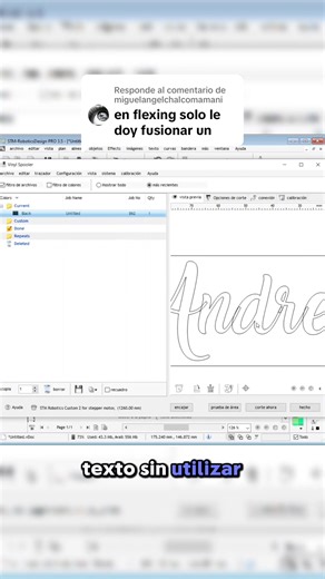 Soldadura de texto con STM Robotics Design