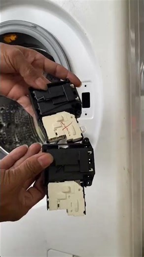 LG Front load Washing machine dE1 error code solved