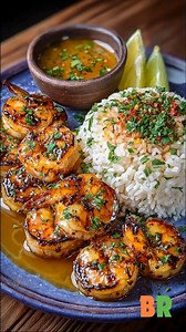 Jerk Shrimp Skewers Spicy, smoky, and just the right touch of sweetness—these Jerk Shrimp Skewers bring bold Caribbean flavor in under 30 minutes. Perfect for grill nights or easy oven meals! Ingredients: 1 lb large shrimp, peeled and deveined 2 tablespoons olive oil 2 tablespoons jerk seasoning 1 tablespoon lime juice 1 teaspoon honey (optional) 1/4 teaspoon salt 1/4 teaspoon black pepper Wooden skewers (soaked in water for 30 minutes) or metal skewers How to Make It: 1. Make the Marinade: In a