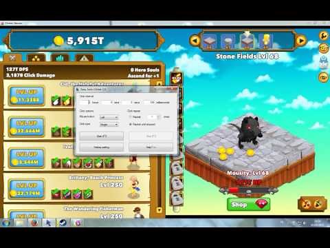 Clicker Heroes // Technique pour accelerer vos clics [Astuce][Tip][Fr]