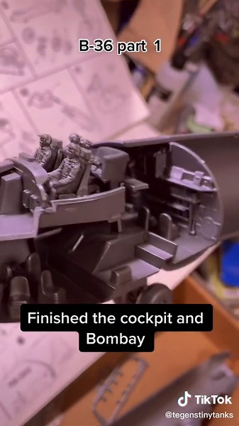 Building a Detailed B-36 Bomber Model - Part 1