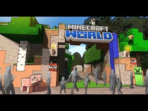 Minecraft World Theme Park: First-Ever Minecraft Rollercoaster Coming to UK in 2025!
