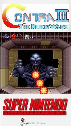 Contra III: The Alien Wars Super Nintendo