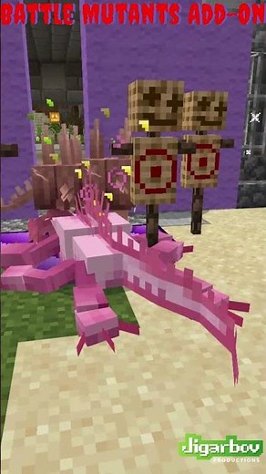 Mutant Armadillo vs. Mutant Axolotl! - Battle Mutants Add-On