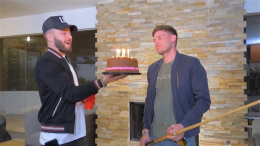 How a "Happy birthday, Woody" turned into a full Vegas surprise with a limo and a casino