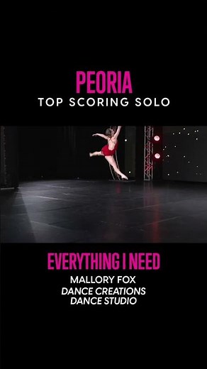 That routine deserved the crown 👑🔥 Peoria's top scoring Solo