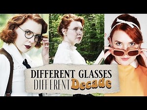 Different Glasses, Different Decade! || Vintage Glasses Lookbook/Haul