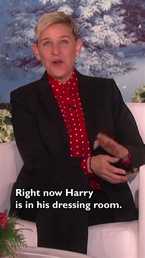 Ellen DeGeneres and Harry Styles Share a Fun Pizza Moment