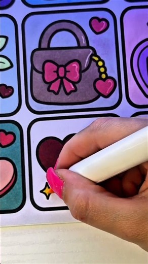 Coloring the Cutest Hearts Ever✨