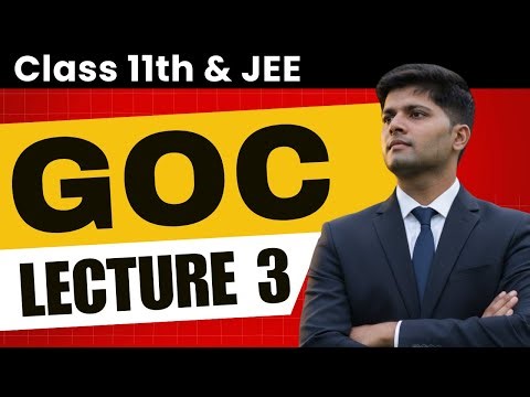 GOC - Mesomeric, Orders, & Stability of Carbocation/Carbanion | JEE Chemistry by AIR 1 | Lecture 3