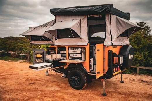 The Invader Duo X Camper Trailer Promises a Glamping Experience Even in Untamed Locations
