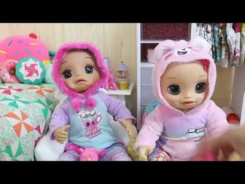 🌙✨ Baby Alive Twins Nina and Hanna’s Nighttime Routine | Bedtime 🛏️💤
