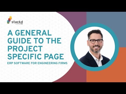 A General Guide to the Project Specific Page in Stackd by DesignTIME
