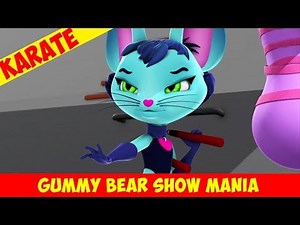 Kala Teaches Karate "How to Look Cool Using Nunchucks" - Gummy Bear Show MANIA