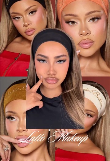 Latto inspired makeup today 🐆🎀🤍 This is such a cute soft glam for when you want to look elevated but not do too much. Also, this hair always makes me feel like big mama so I had to lol. @Big Mama Product List: @Tower 28 Beauty serum concealer in OC @M·A·C Cosmetics @M·A·C Cosmetics Canada buffiest - powder kiss lip & cheek mousse @Rare Beauty blush in happy @Maybelline NY age rewind concealer in 121 @NYX Cosmetics Canada crazy brow glue, blade & shade pencil @YSL Beauty make me blush powder @