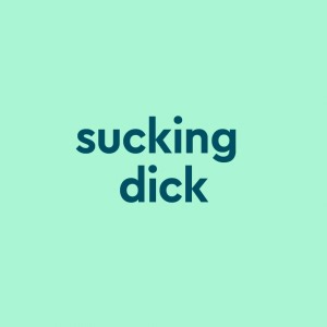 sucking dick