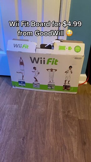 Wii Fit Board Score! Goodwill Find for $4.99